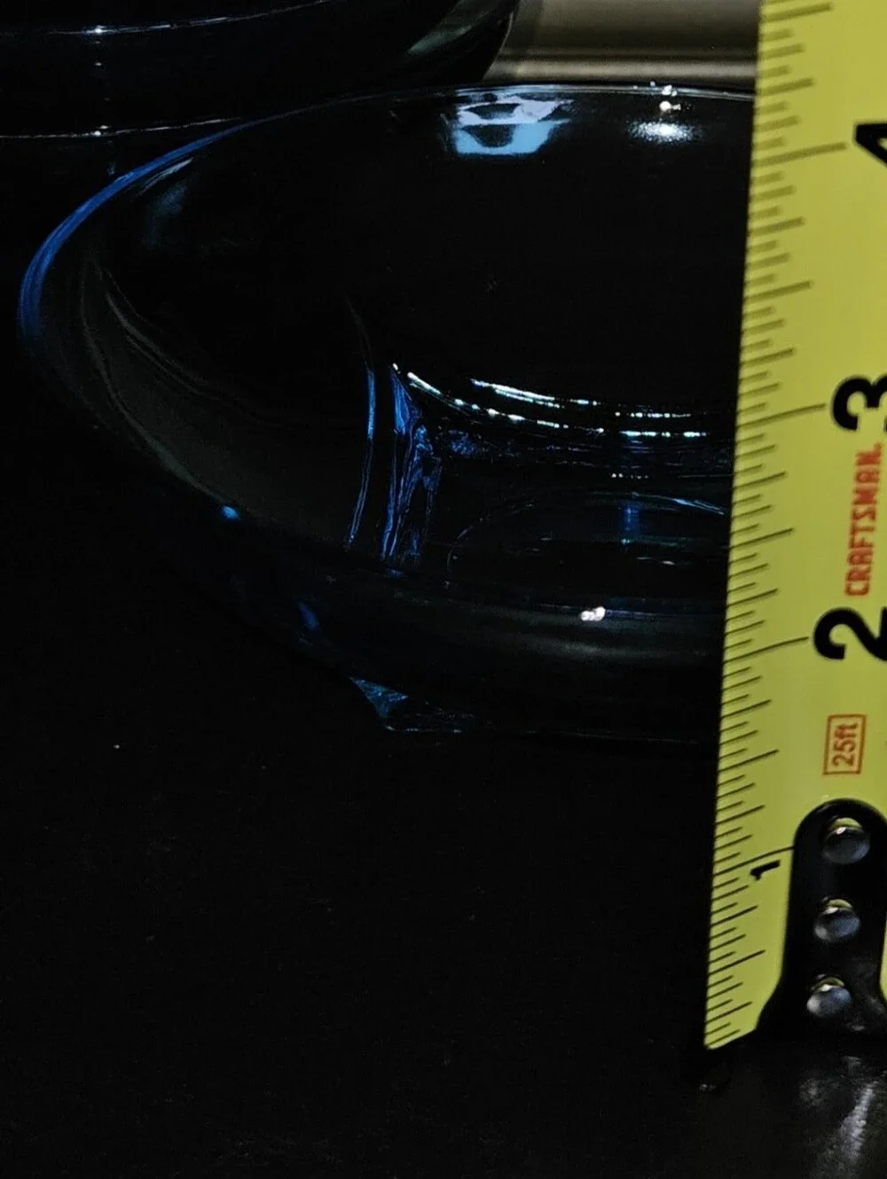 Set of 5 Vintage Hazel Atlas Capri Swirl Colony Blue Glass Round Candy Dish